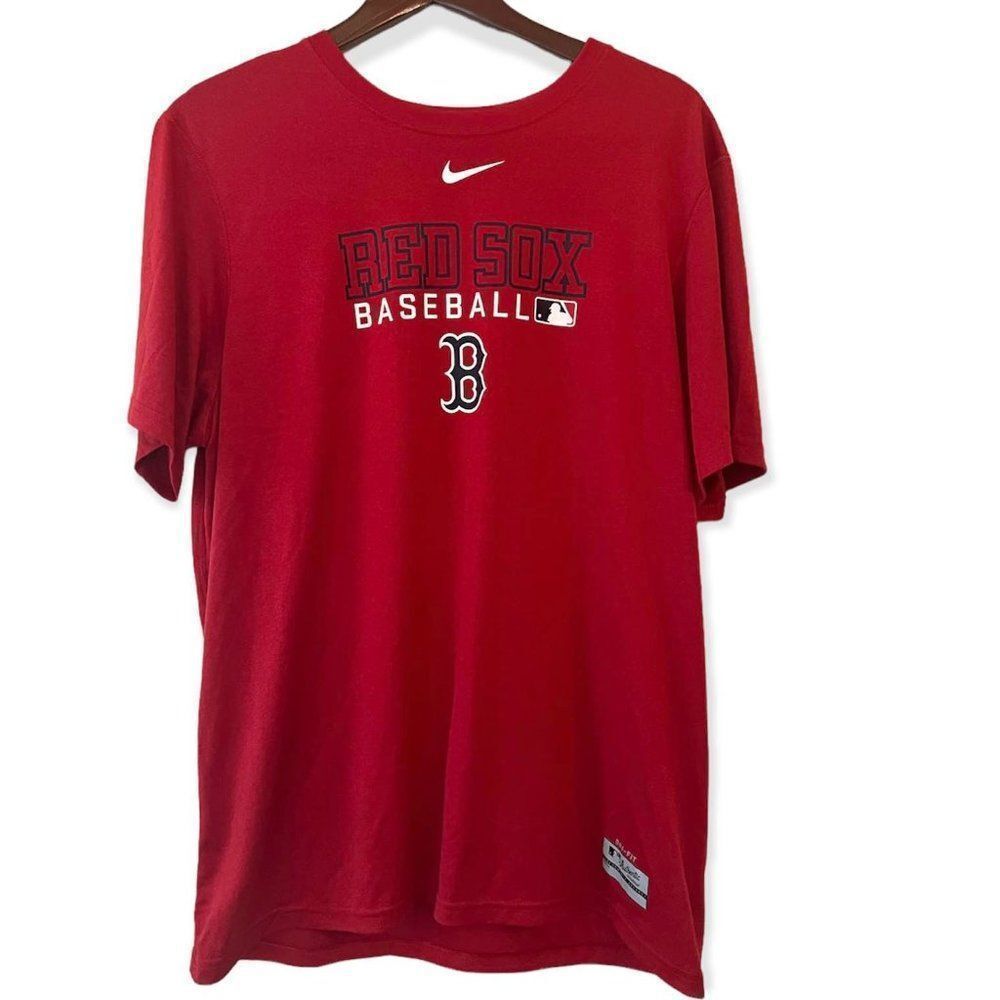 Nike Boston Red Sox Dri Fit T Shirt MLB Performance Baseball